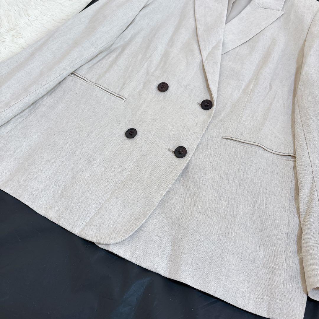 近年モデル☆イエナ LINEN COTTONストレッチジャケット