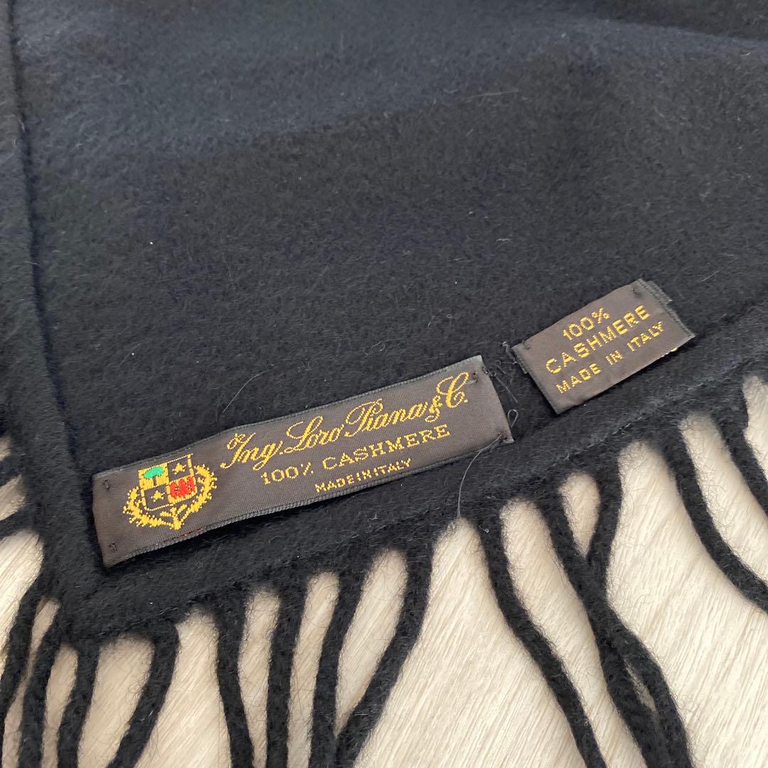 y*a様 loropiana ロロピアーナ 大判ストール カシミヤ100 マフラ