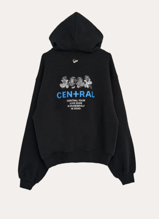 King Gnu CEN+RAL TOUR2026 フーディー ブラック XL