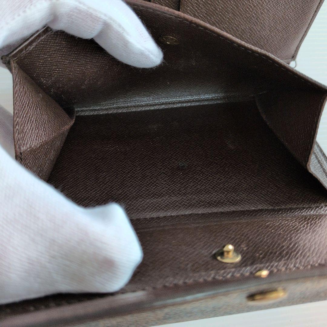 LOUIS VUITTON　ルイヴィトン　三つ折り財布　ダミエ　ポルトトレゾール