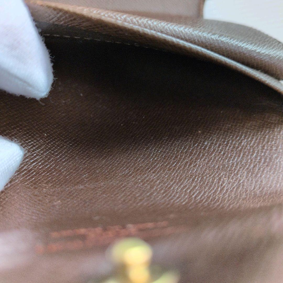 LOUIS VUITTON　ルイヴィトン　三つ折り財布　ダミエ　ポルトトレゾール