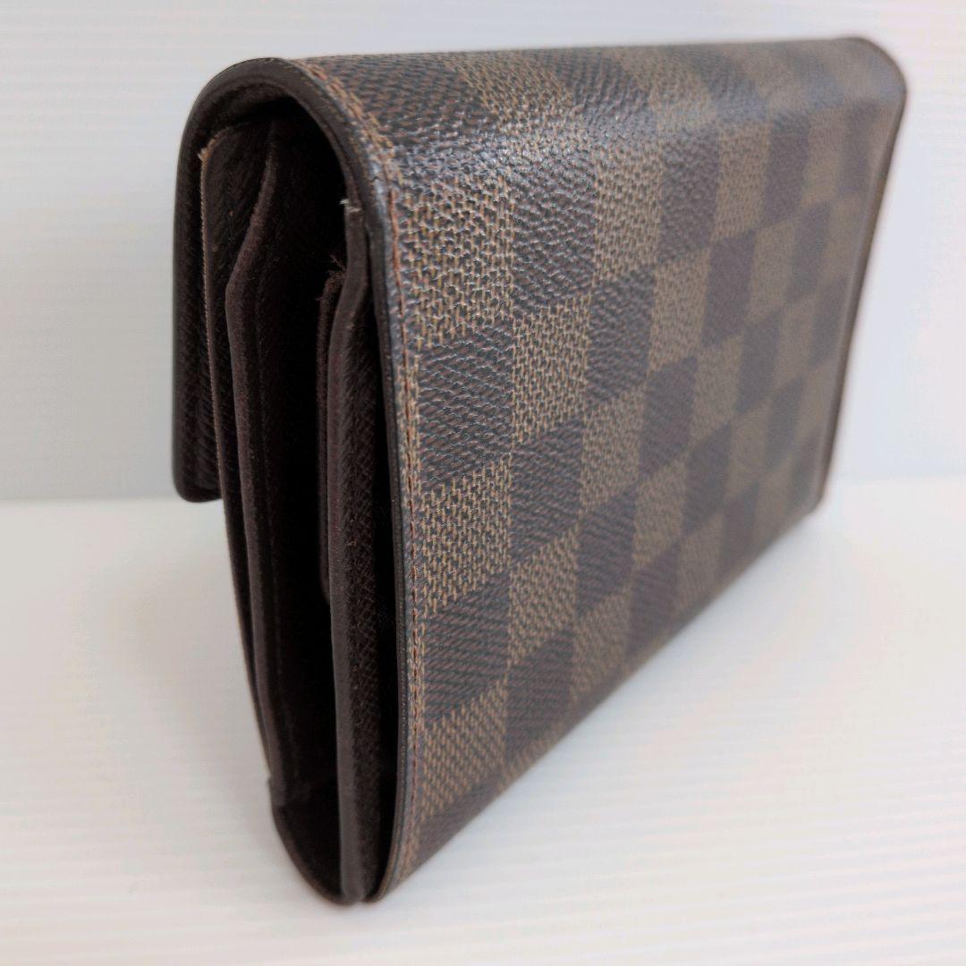 LOUIS VUITTON　ルイヴィトン　三つ折り財布　ダミエ　ポルトトレゾール