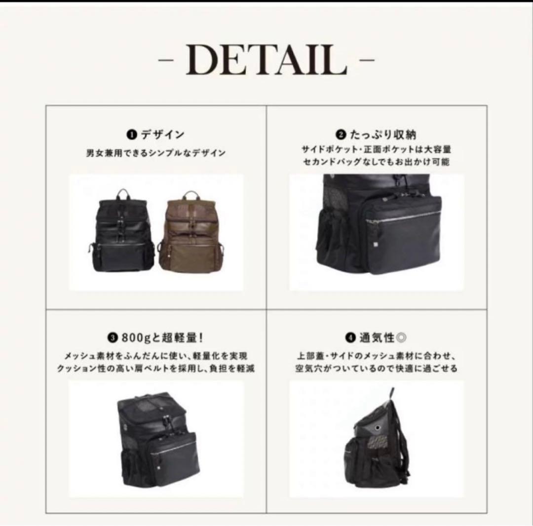 S*️様 City dog シティドッグ　ペットリュックキャリー　黒Mサイズ
