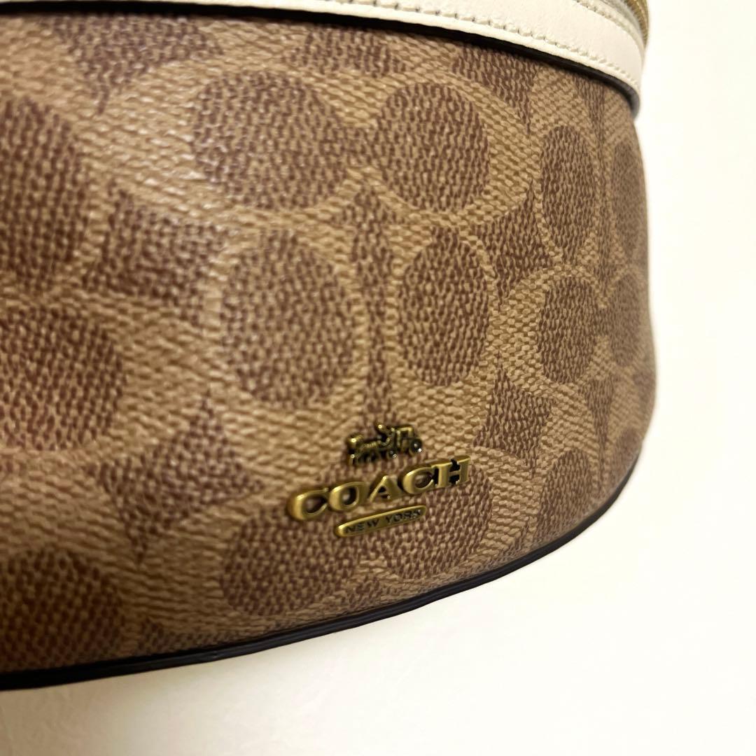 ★美品★COACH ボディーバッグ　シグネチャーキャンバス　39937