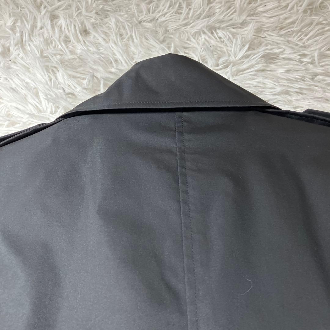 PERSON'S パーソンズ ブラック トレンチコート　サイズ　15号（2XL）