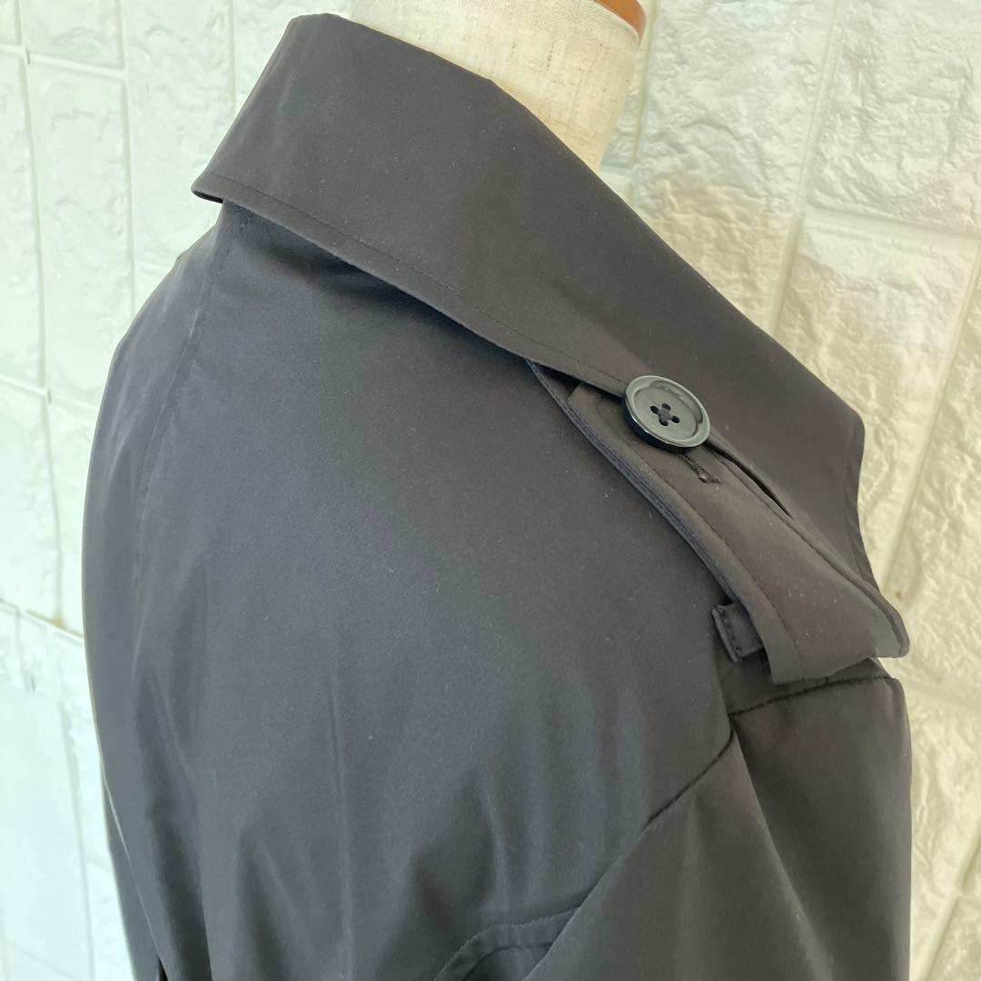 PERSON'S パーソンズ ブラック トレンチコート　サイズ　15号（2XL）