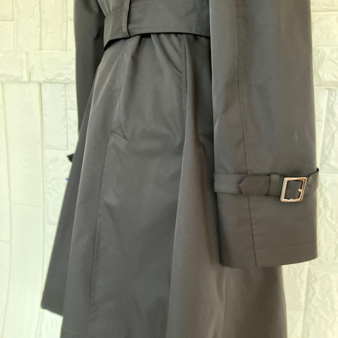 PERSON'S パーソンズ ブラック トレンチコート　サイズ　15号（2XL）