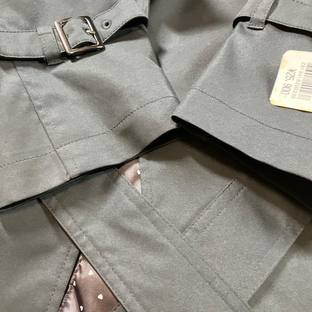 PERSON'S パーソンズ ブラック トレンチコート　サイズ　15号（2XL）