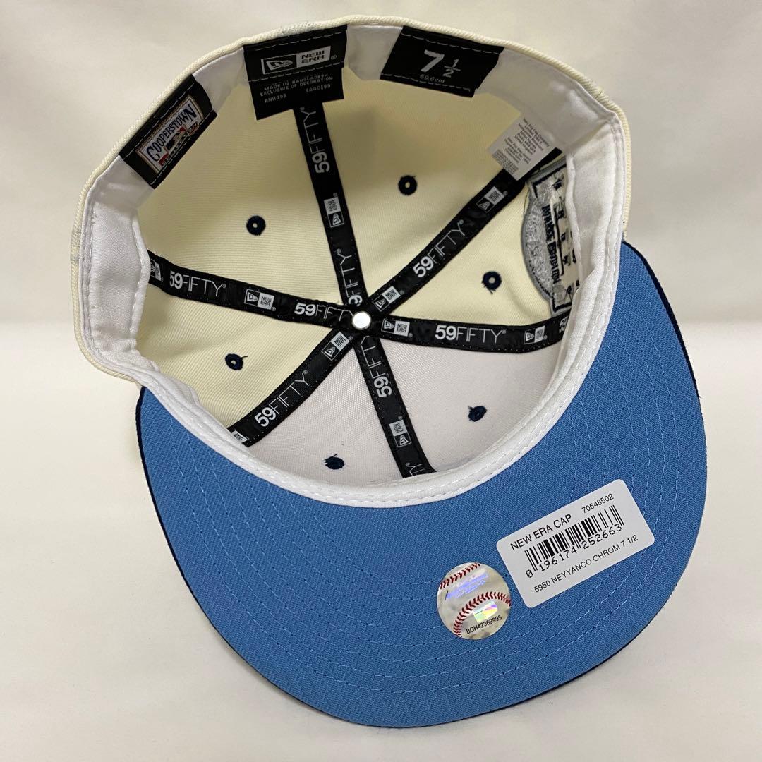 ★新品★ NEWERA NY ヤンキース 2トーン　キャップ 7 1/2