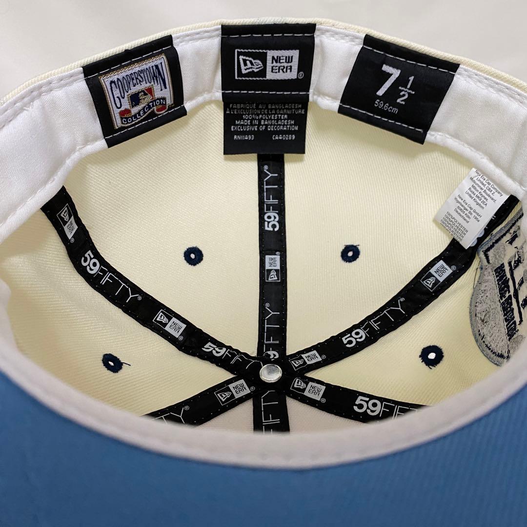 ★新品★ NEWERA NY ヤンキース 2トーン　キャップ 7 1/2