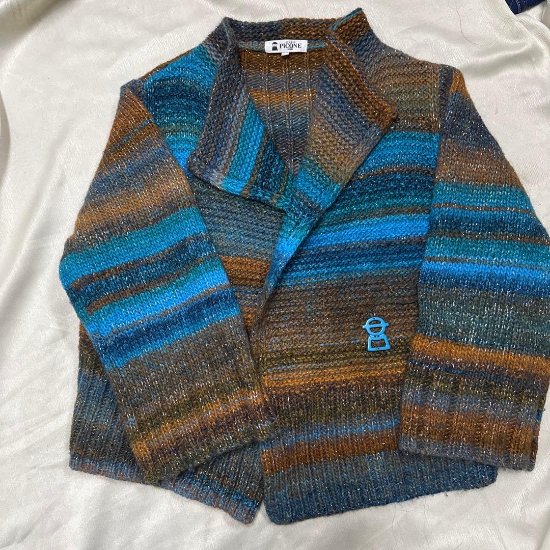 studio PICONE ラメ入りカーディガン　40