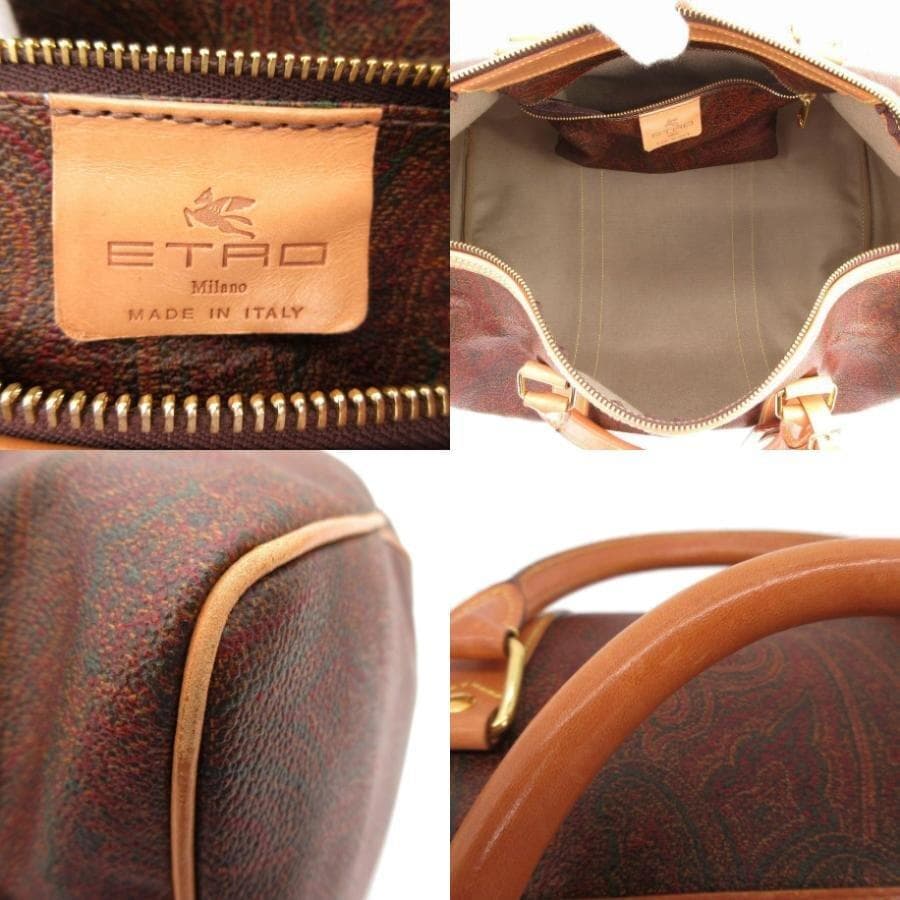 エトロ ETRO ボストンバッグ ペーズリー柄 伊製 30-26021806