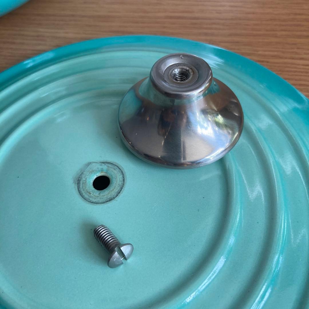 LE CREUSET 両手鍋 18cm クールミント