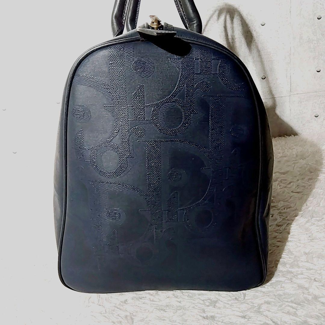 【美品】クリスチャンディオール　トロッター　ボストンバッグ　大容量　ユニセックス