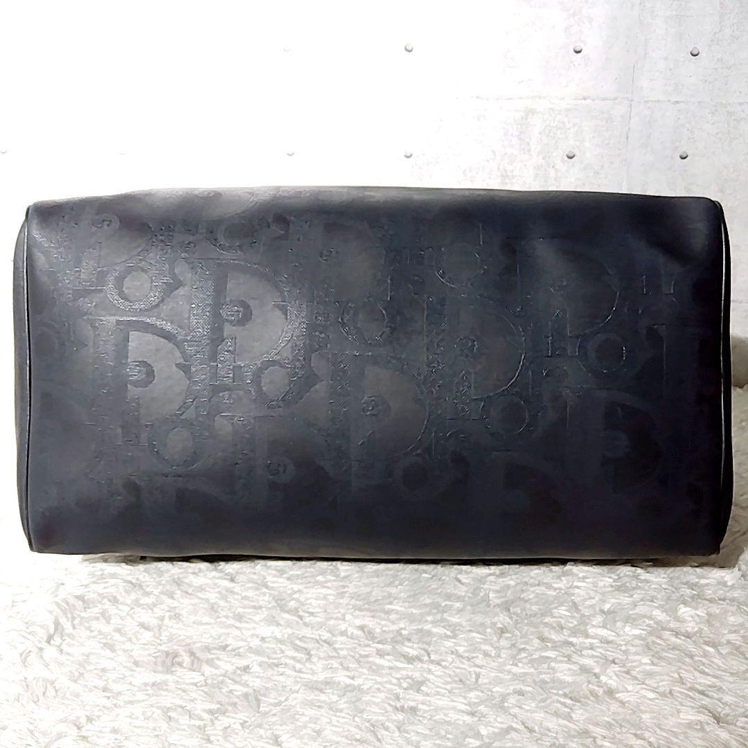 【美品】クリスチャンディオール　トロッター　ボストンバッグ　大容量　ユニセックス