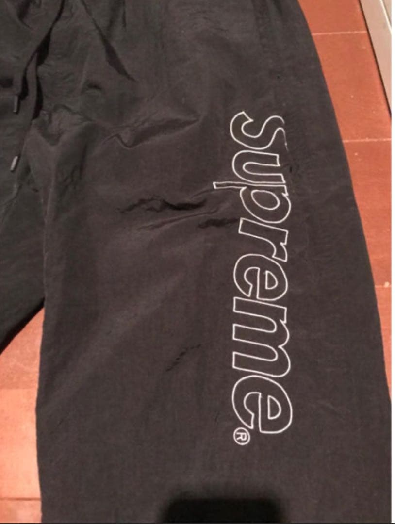 Supreme 16SS Warm Up Pants ブラックS