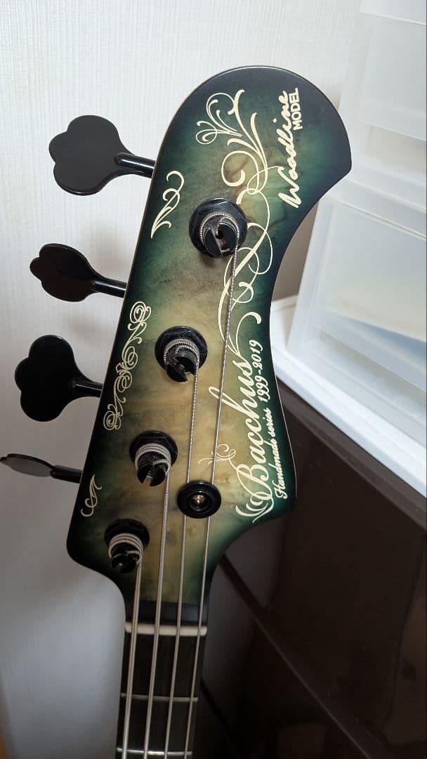 ベース Bacchus Handmade Woodline4-20TH/BEB