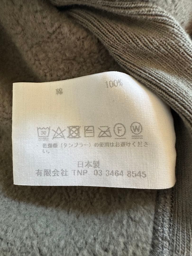 nonnative BLOUSON COTTON SWEAT スウェット