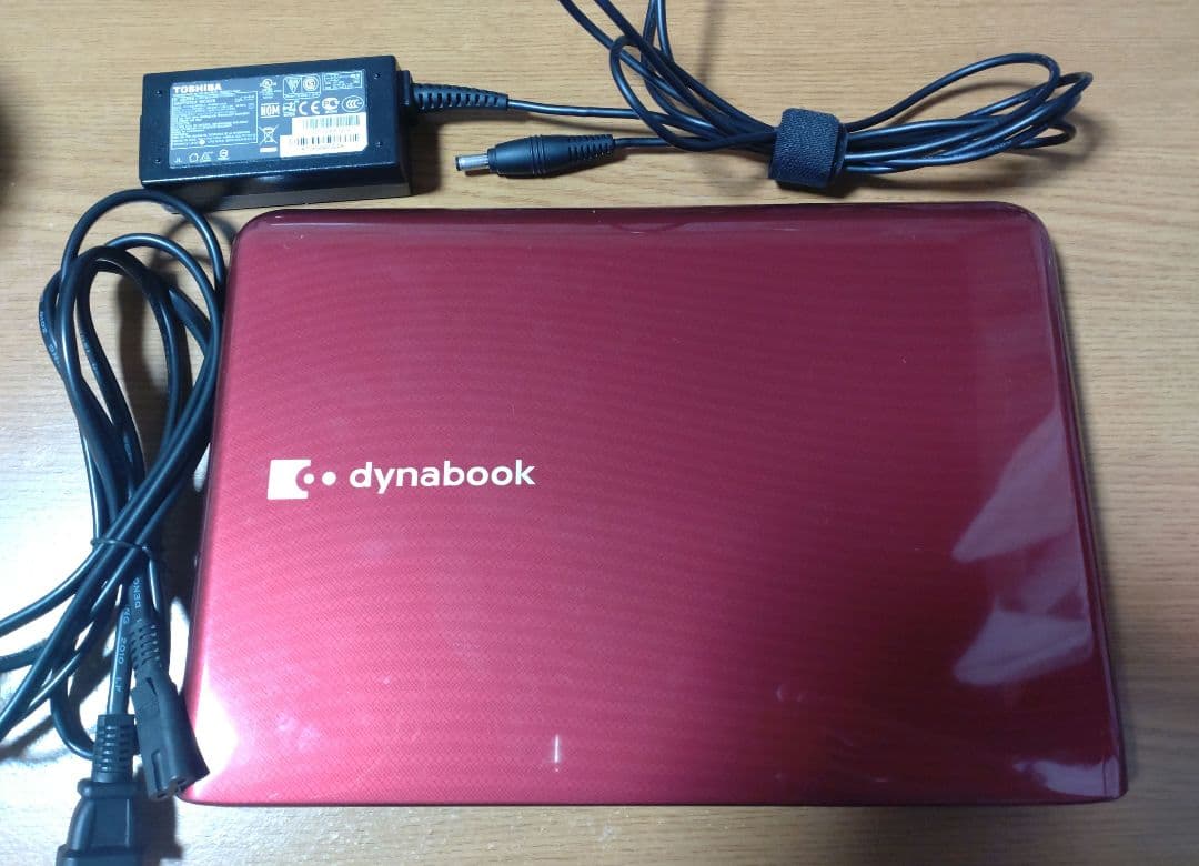 Windows7 TOSHIBA N510/06AR レッド 本体AC付