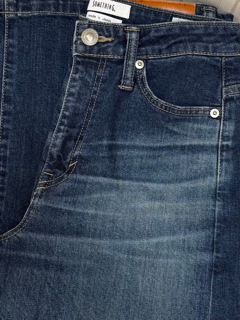パンツ SOMETHING LISA WIDE (HIGH WAIST STRETCH)