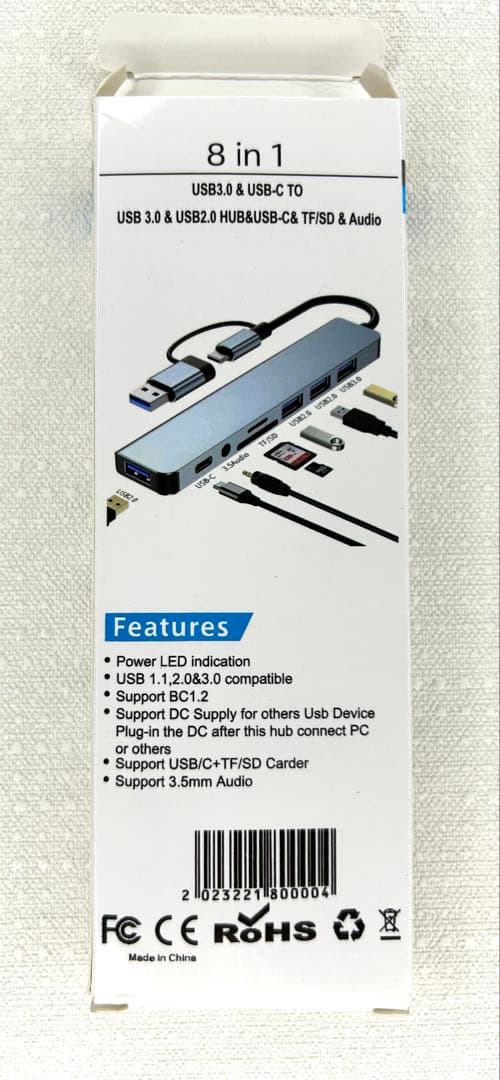 Mac Mini M4 & USBハブ 8 in 1の 2点セット