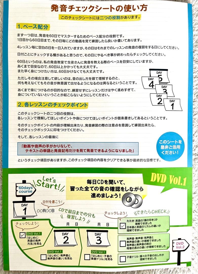 イングリッシュドクター スギーズJr.の60日英語発音マスターDVD 6巻セット