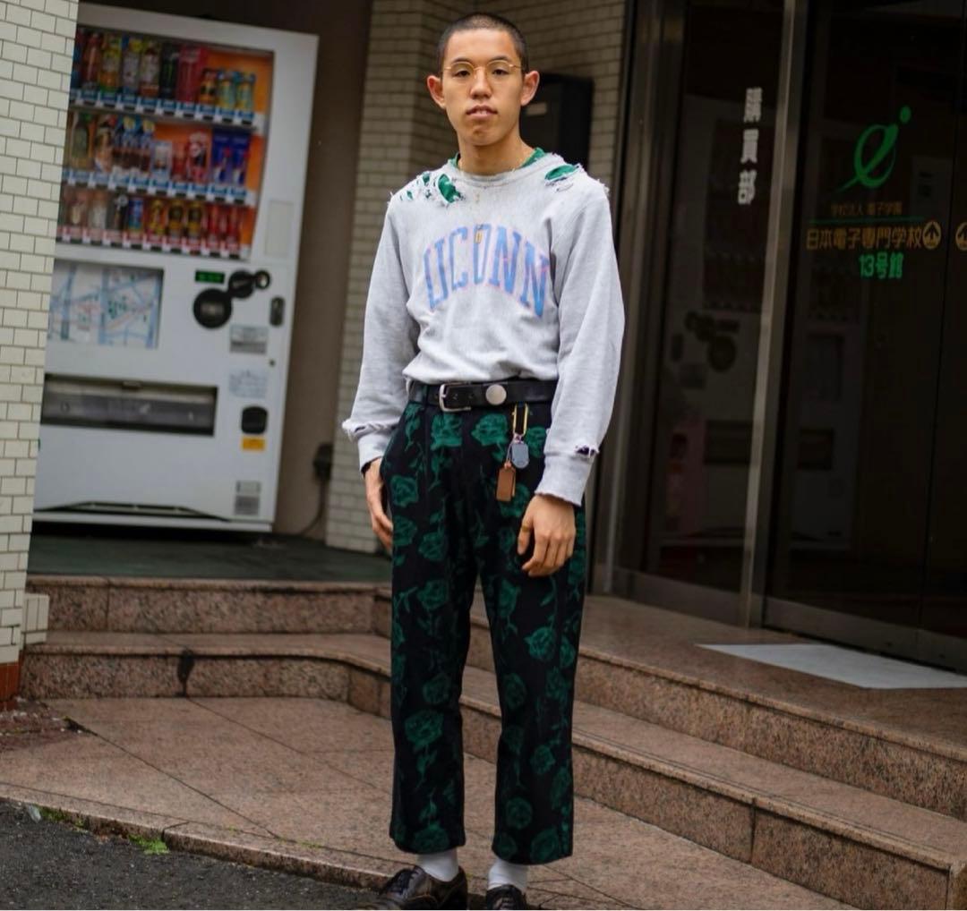 Aries rose pants 四千頭身　都築　着用
