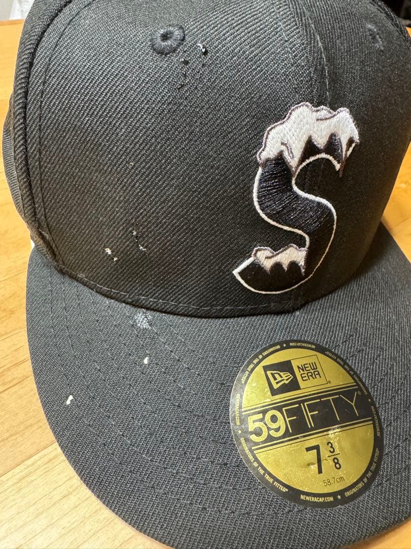New Era 59FIFTY supreme キャップ Sロゴ