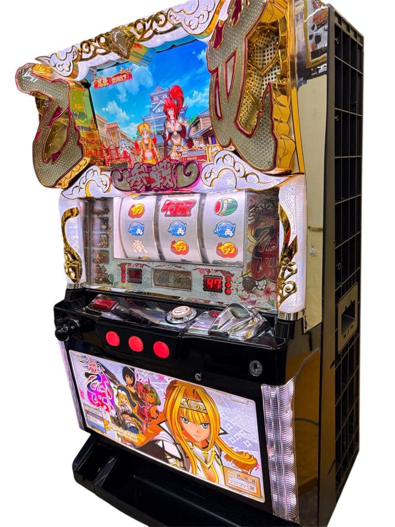 【送料込】戦国乙女-西国参戦- パチスロ 実機 直接引取可