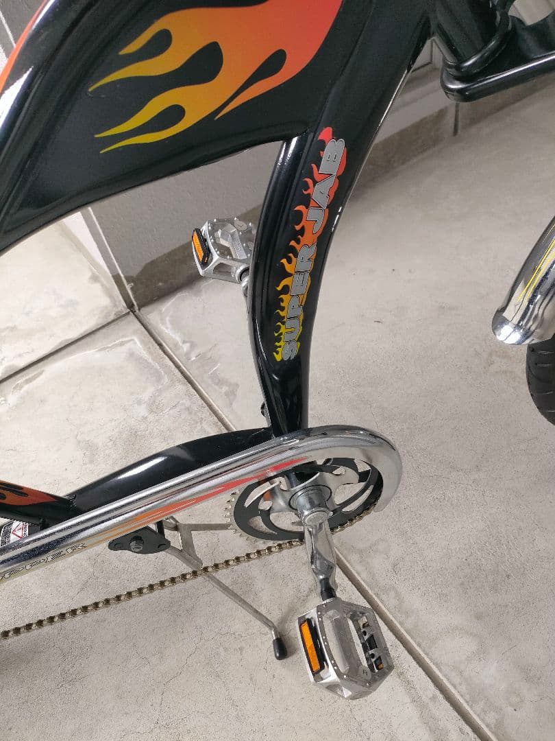 チョッパータイプの自転車