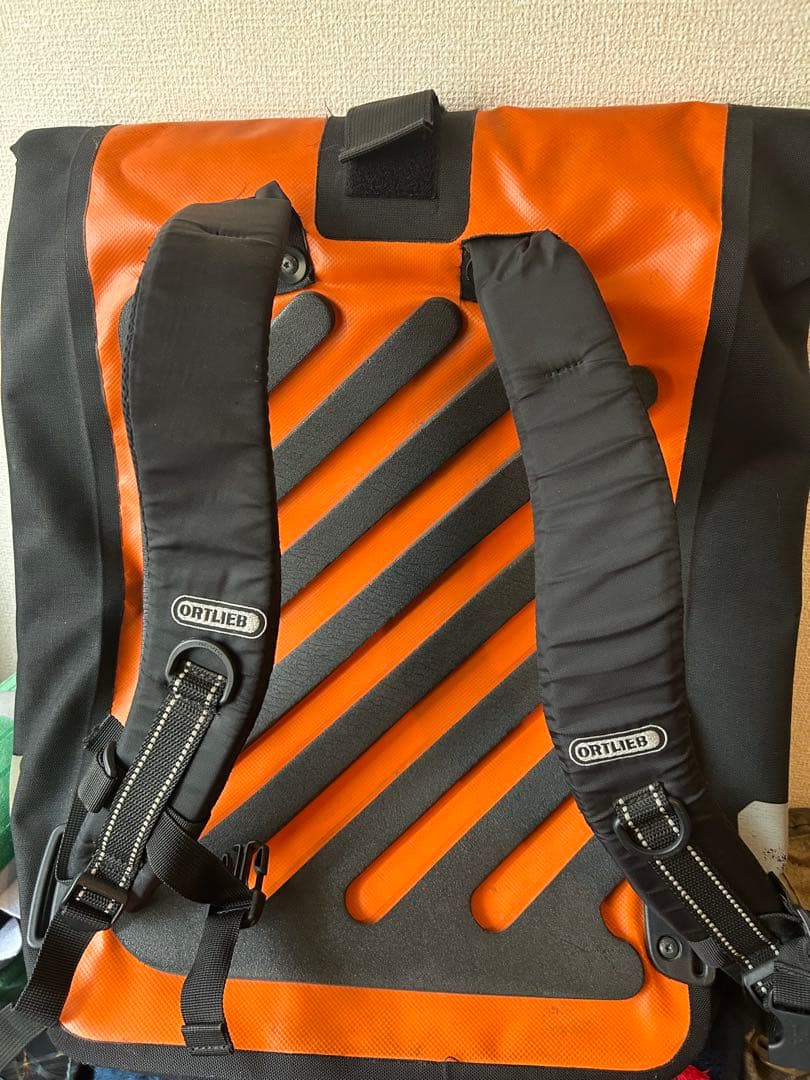 Ortlieb(オルトリーブ)メッセンジャーバッグ　クラシックオレンジ/ブラック