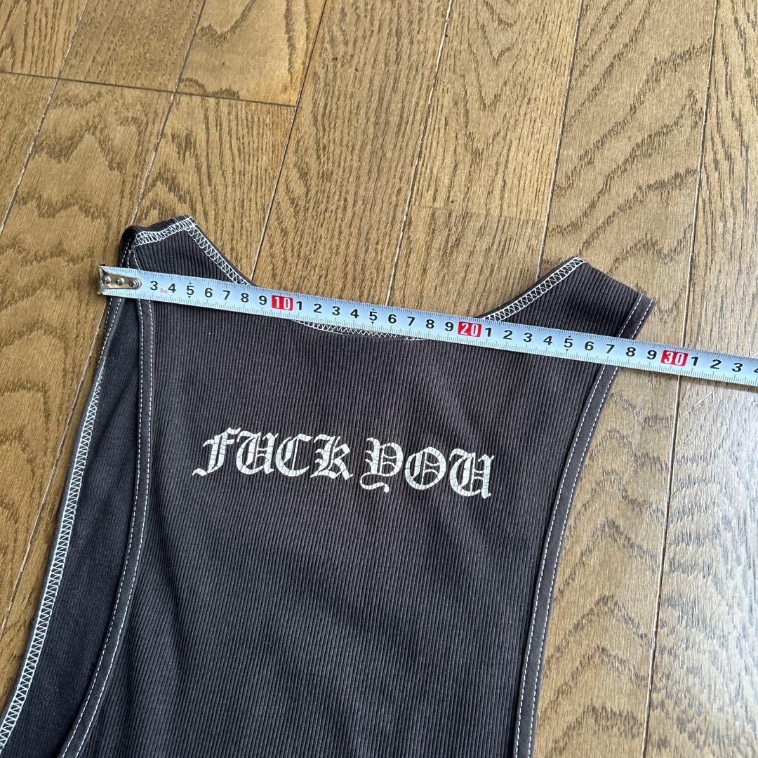 90s〜00s クロムハーツ CHROME HEARTS タンクトップ　Lサイズ