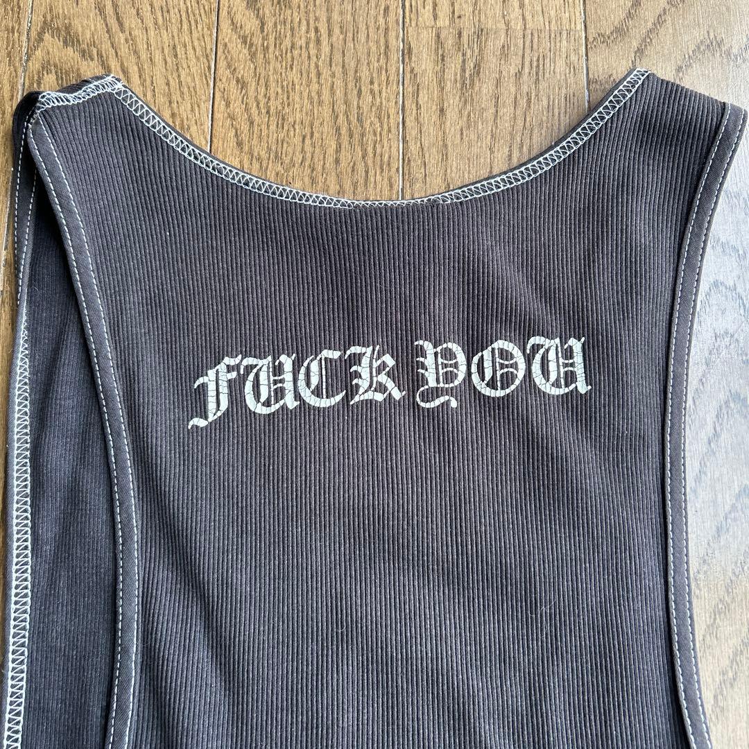 90s〜00s クロムハーツ CHROME HEARTS タンクトップ　Lサイズ
