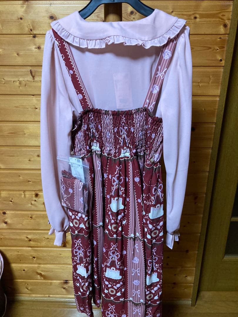 axes femme kawaii アクシーズファムカワイイ お菓子柄ジャンスカ