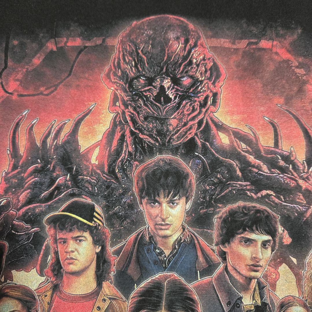 さとし【未使用】ストレンジャーシングスtシャツ