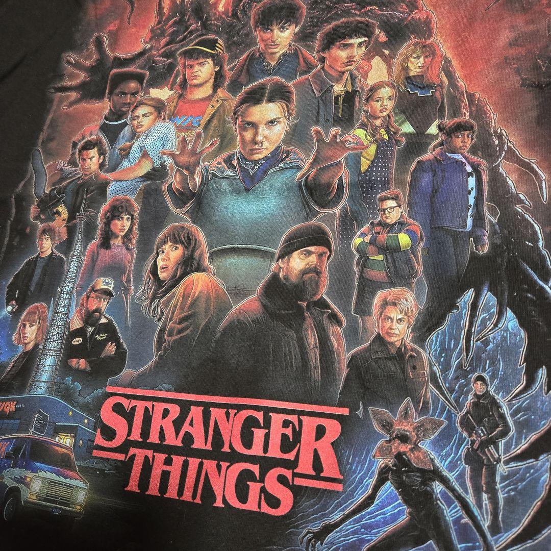 さとし【未使用】ストレンジャーシングスtシャツ