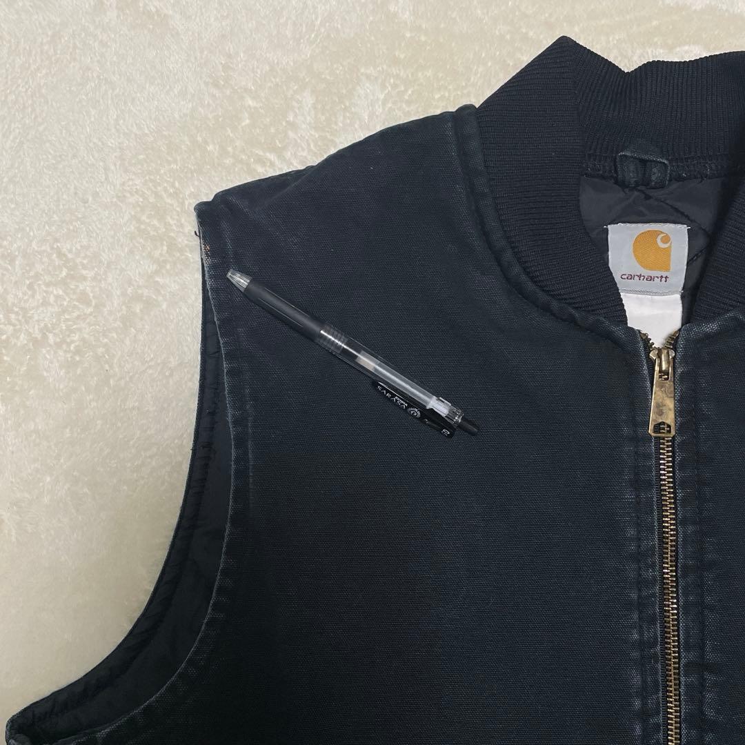 USA製 Carhartt ダックベスト BLK