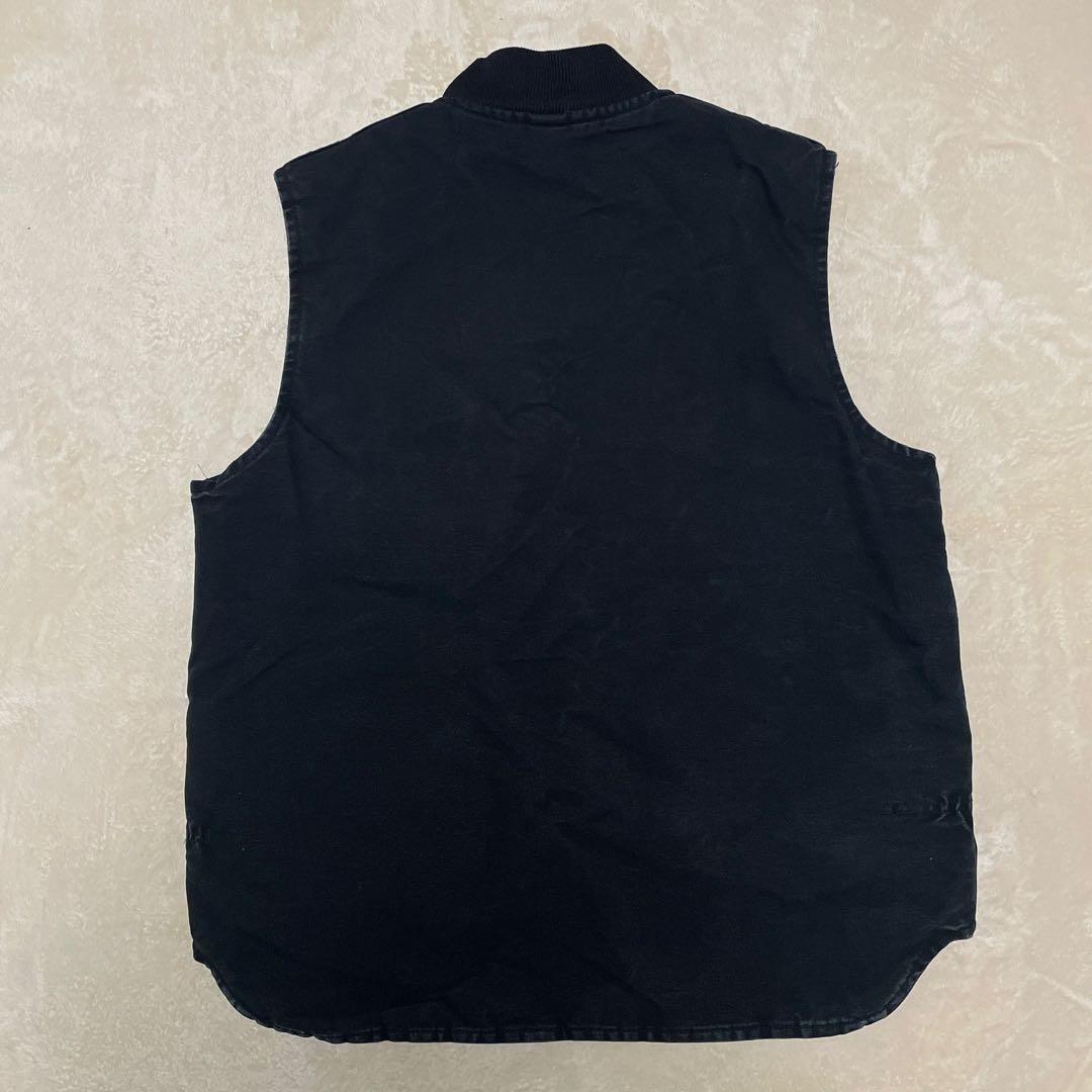 USA製 Carhartt ダックベスト BLK