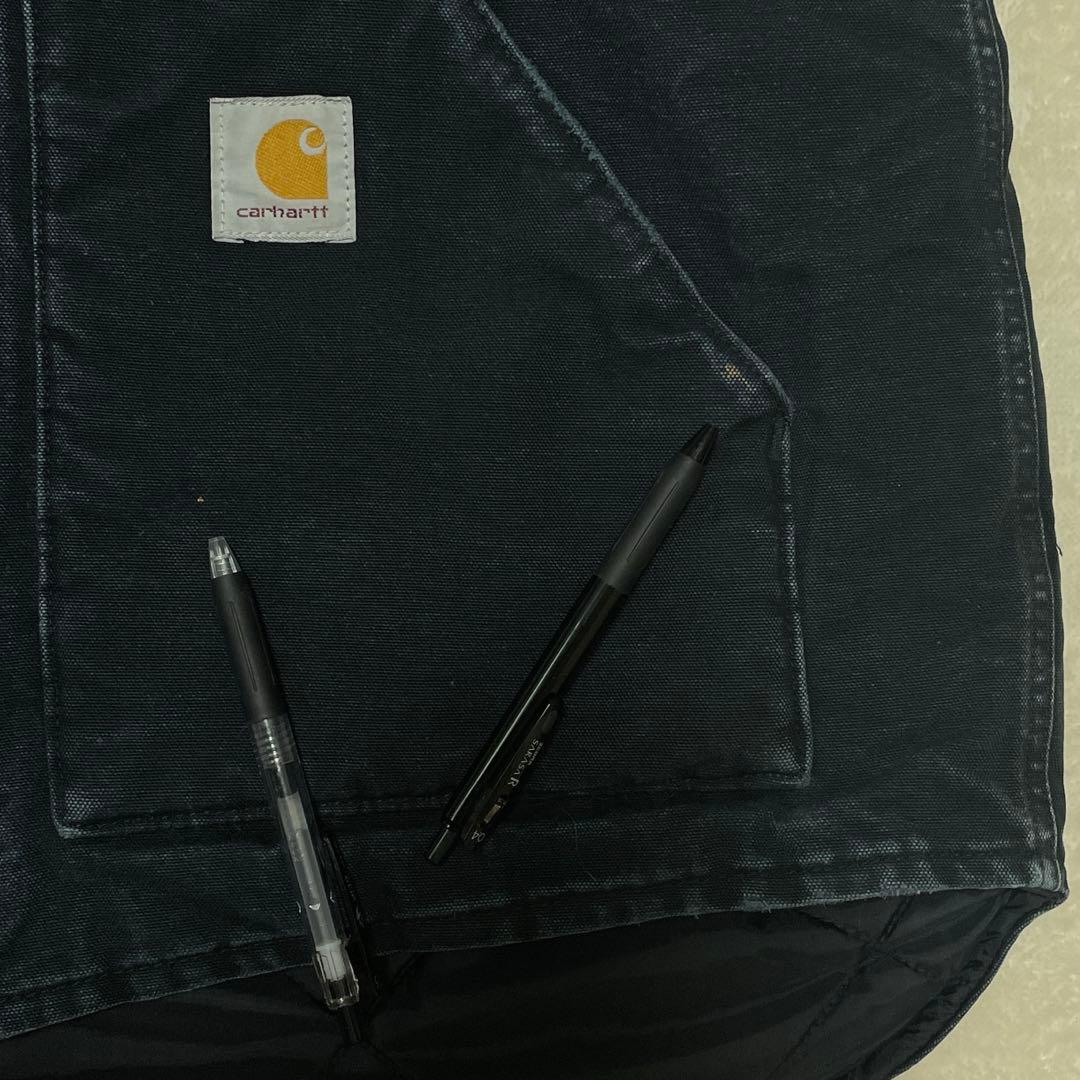 USA製 Carhartt ダックベスト BLK