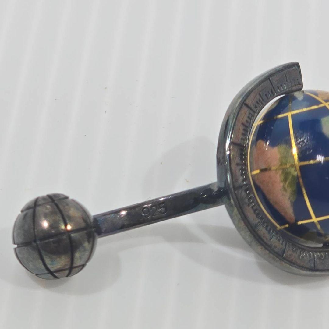 TATEOSSIAN タテオシアン 地球儀カフス SV925