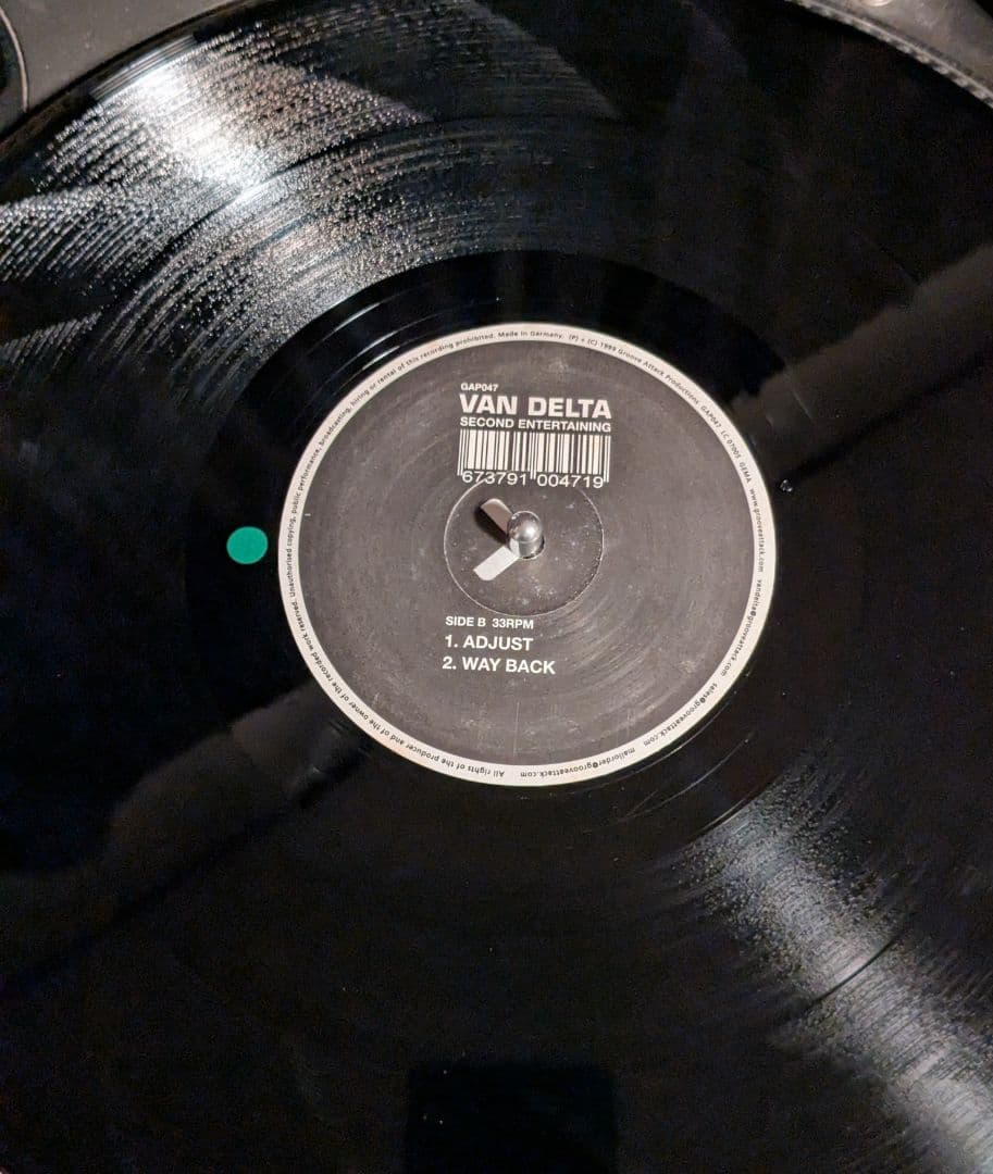 VAN DELTA SECOND ENTERTAINING レコード