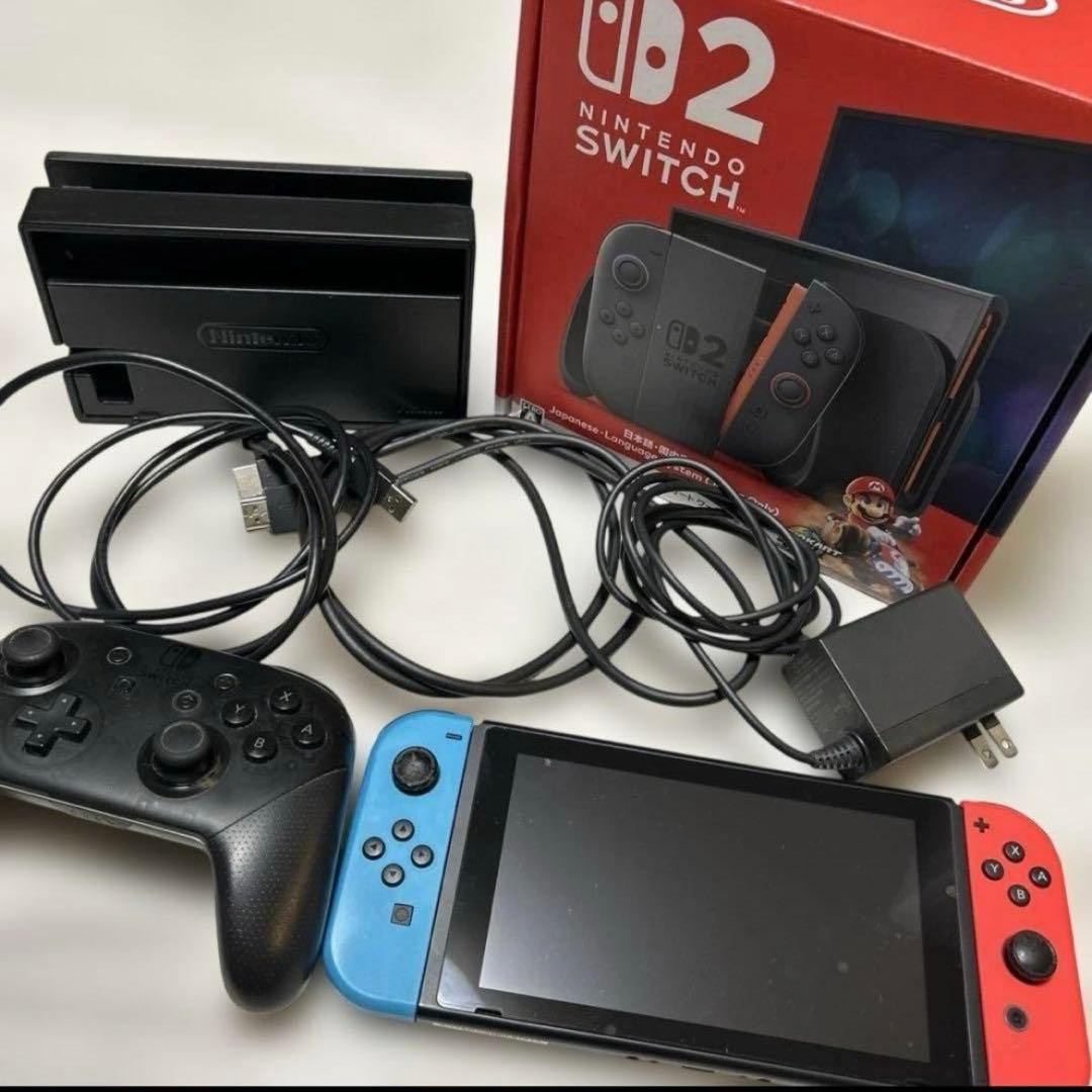 Nintendo Switch本体 HAC-001 スマブラ付　ジョイコン不良有