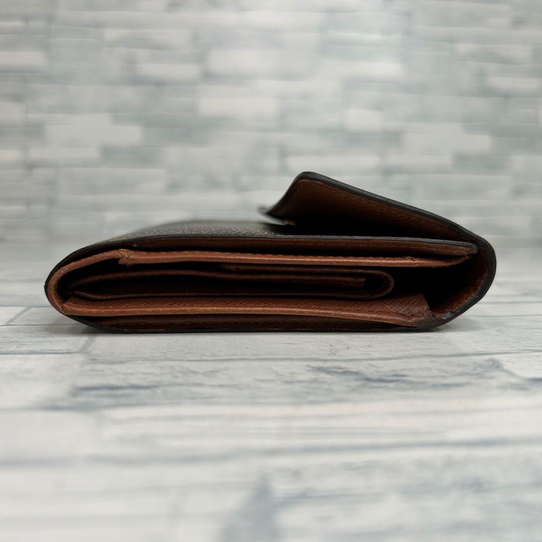 極上美品　60 ルイヴィトン三つ折り財布　モノグラム　in8