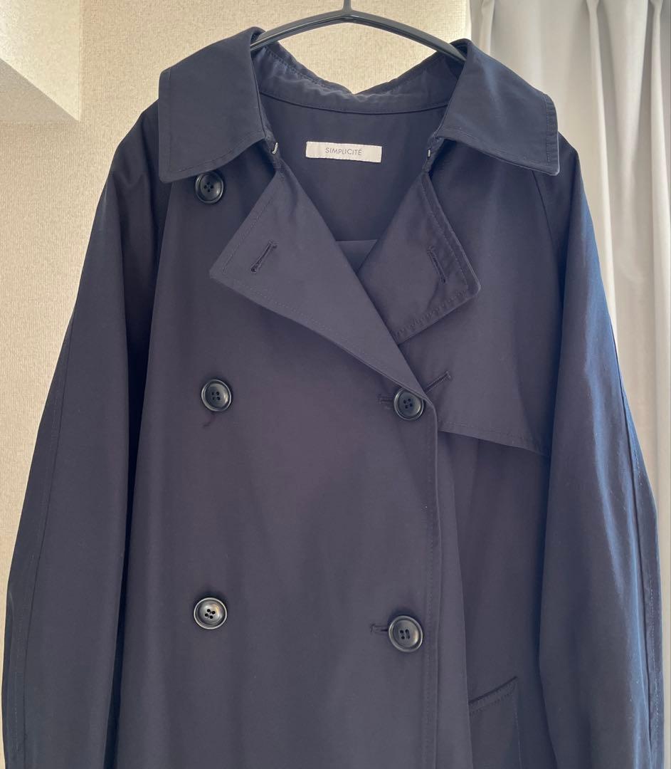 B.C STOCKネイビー トレンチコート
