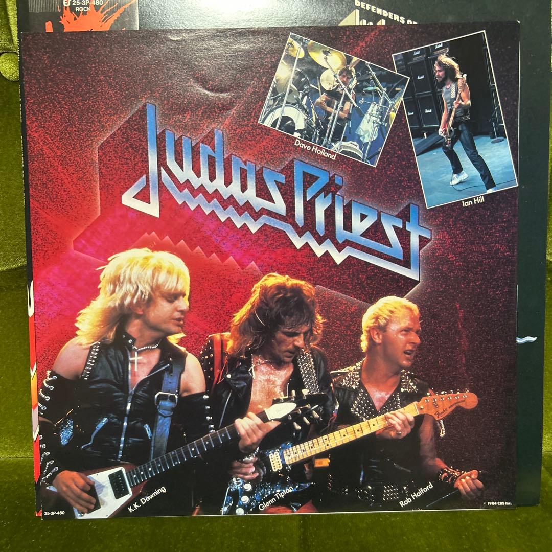 【美品】国内盤LP Judas Priest/ジューダス・プリースト 背徳の掟