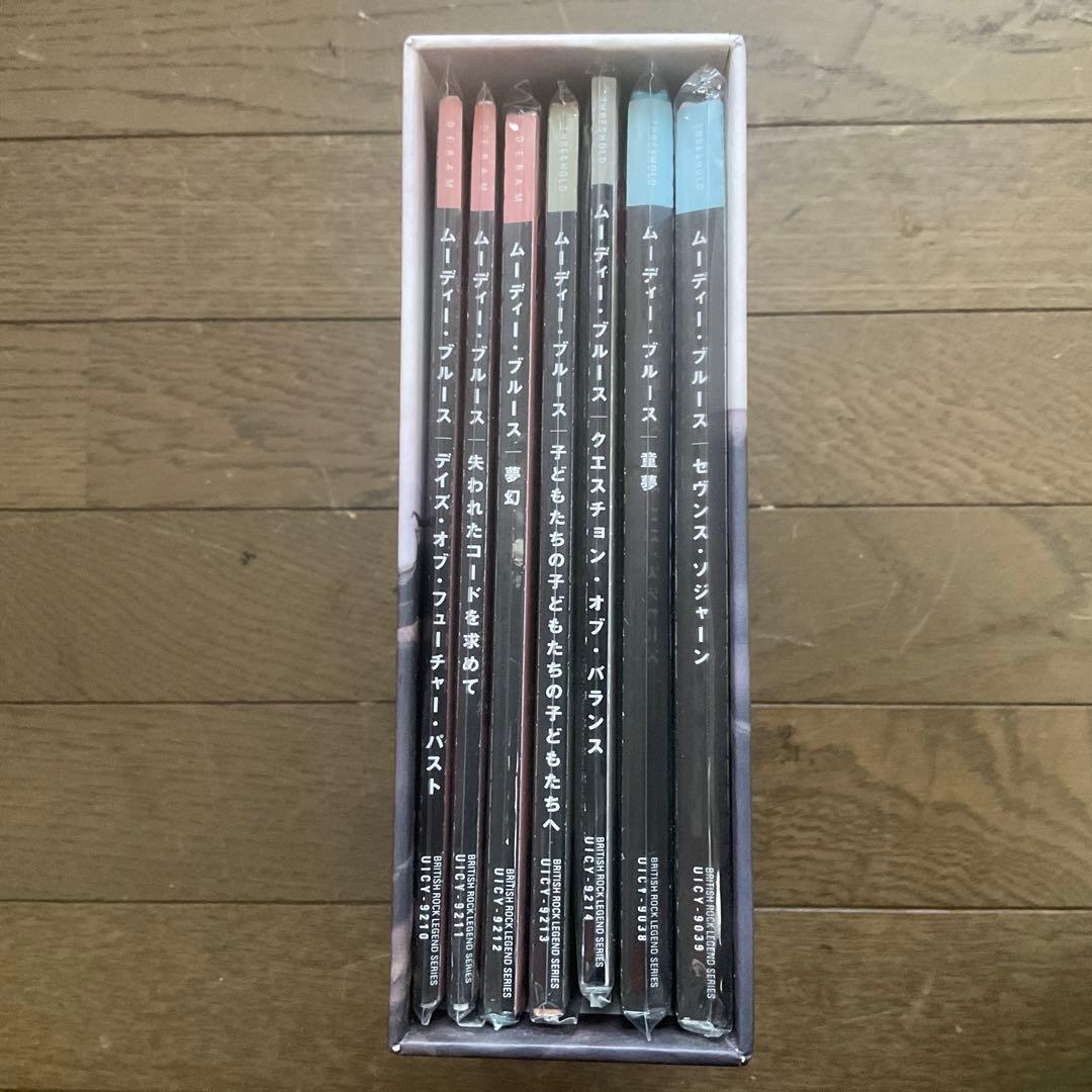 ムーディー・ブルース　紙ジャケCD 7枚とbox + 1枚