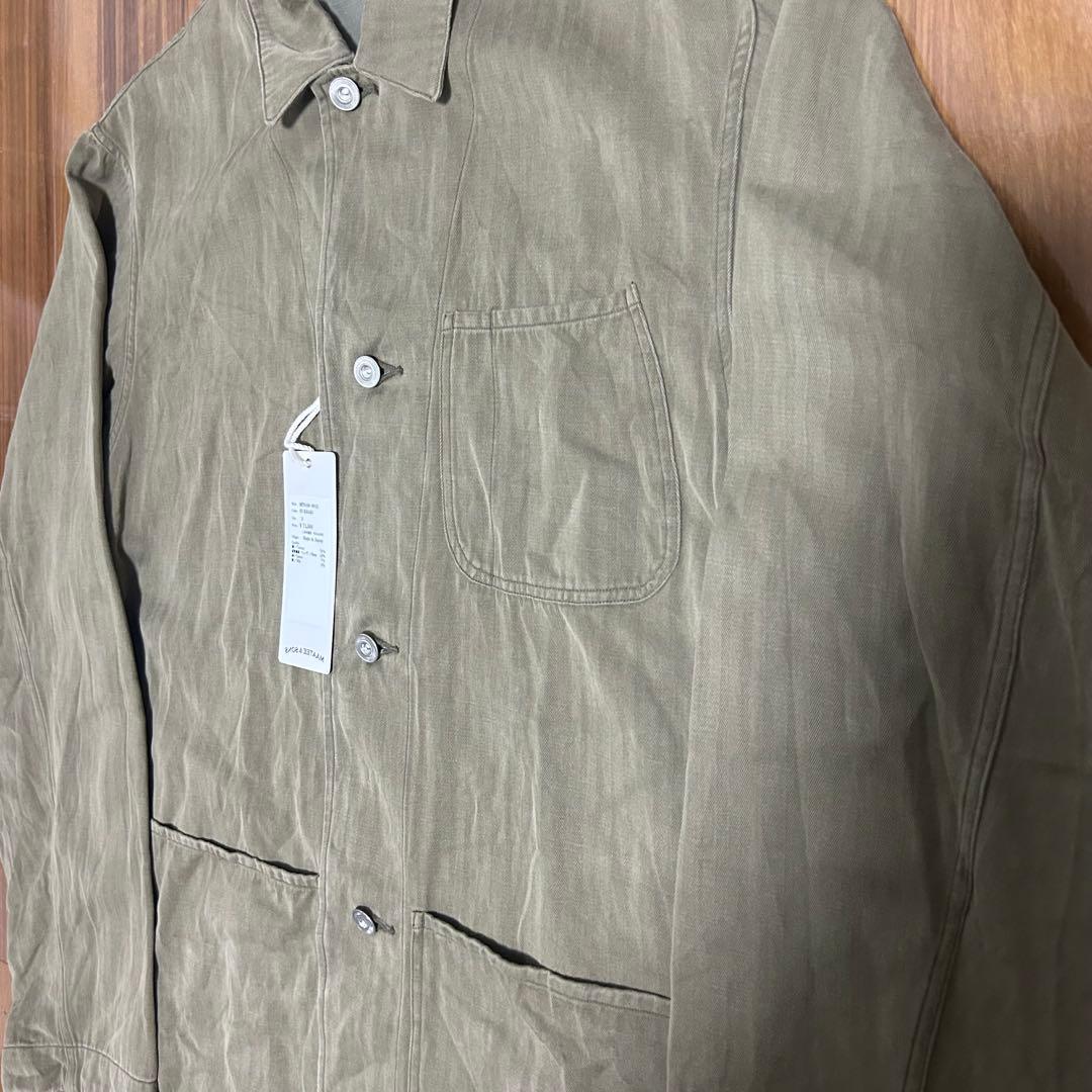 【美品】25ss MAATEE&SONS カバーオールドゥルン47 size3