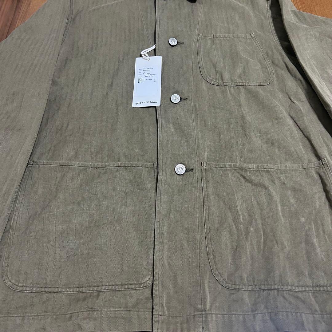 【美品】25ss MAATEE&SONS カバーオールドゥルン47 size3