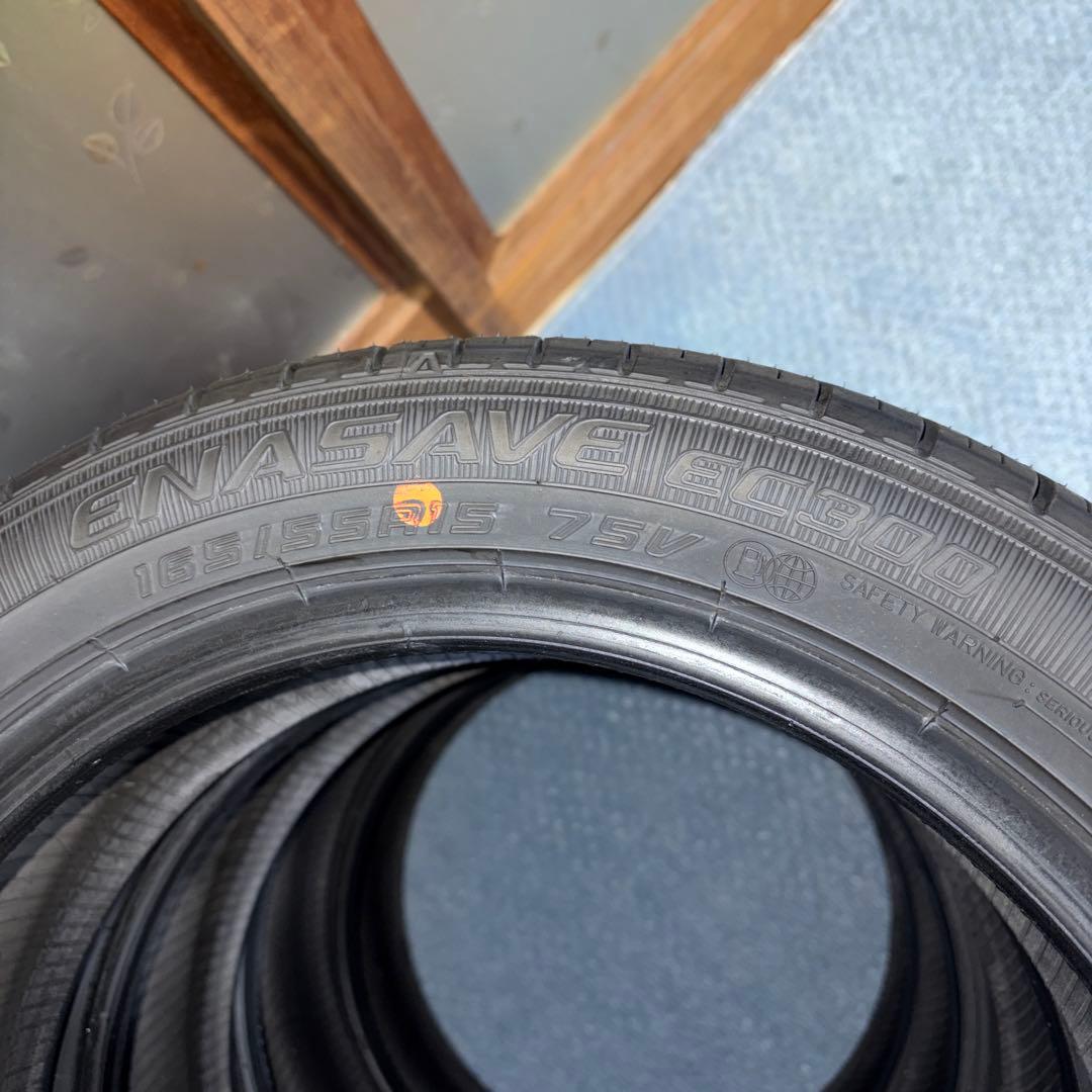 DUNLOP ENASAVE EC300 165/55R15 4本　 新車外し