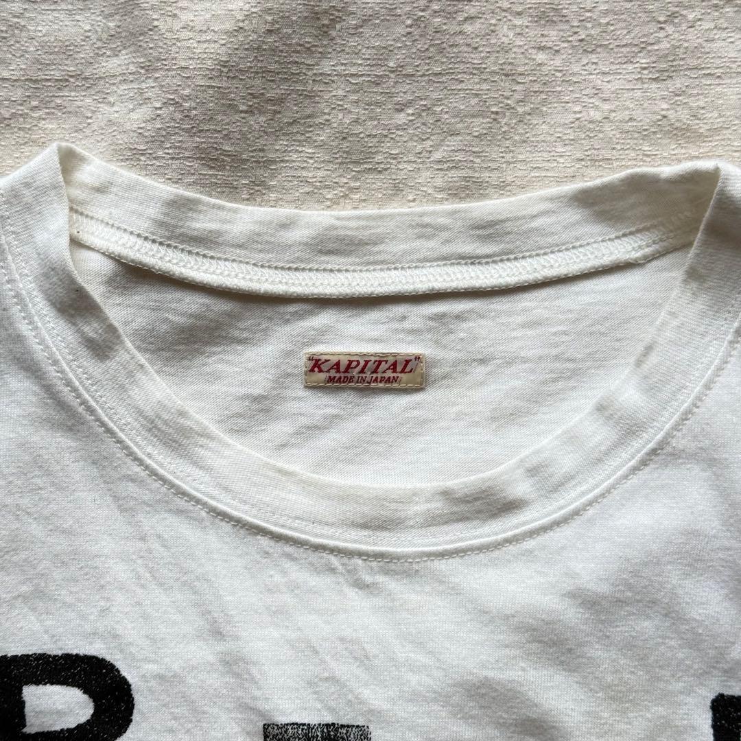 【25SS】KAPITAL BOB MARLEYコラボ ノースリーブカットソー